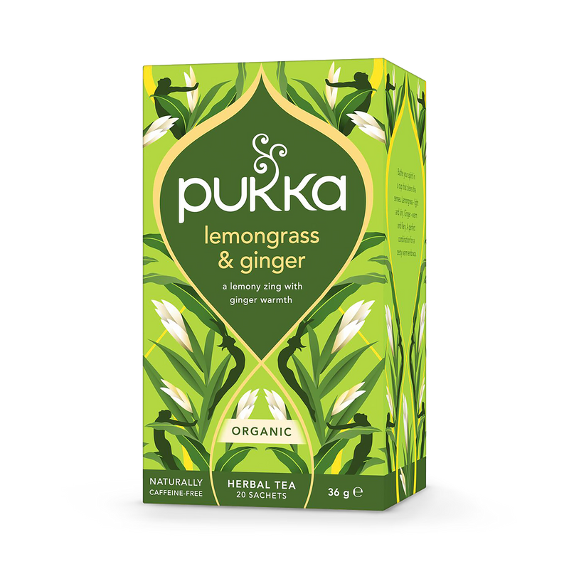 Pukka Lemongrass & Ginger Tea 20 Tea Bags