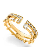 MARLI New York diamond index ring size 5, imported from the UK