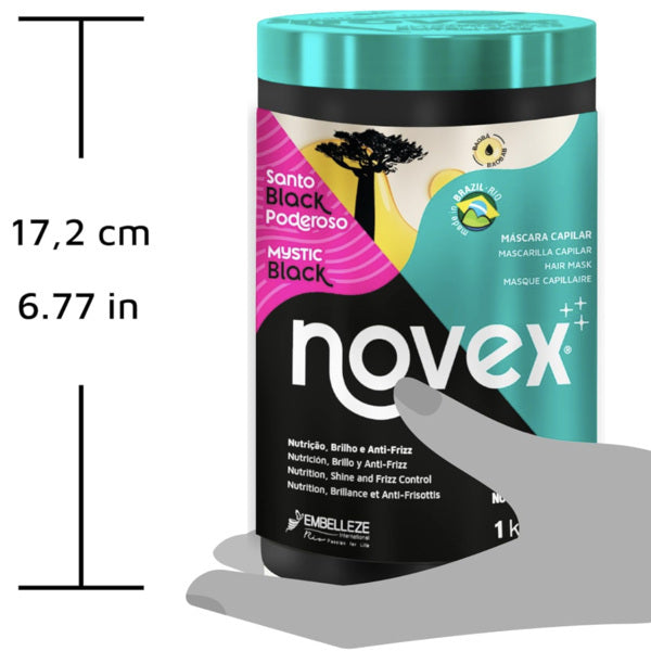 Novex Mystic Black deep hair mask, imported from the UK