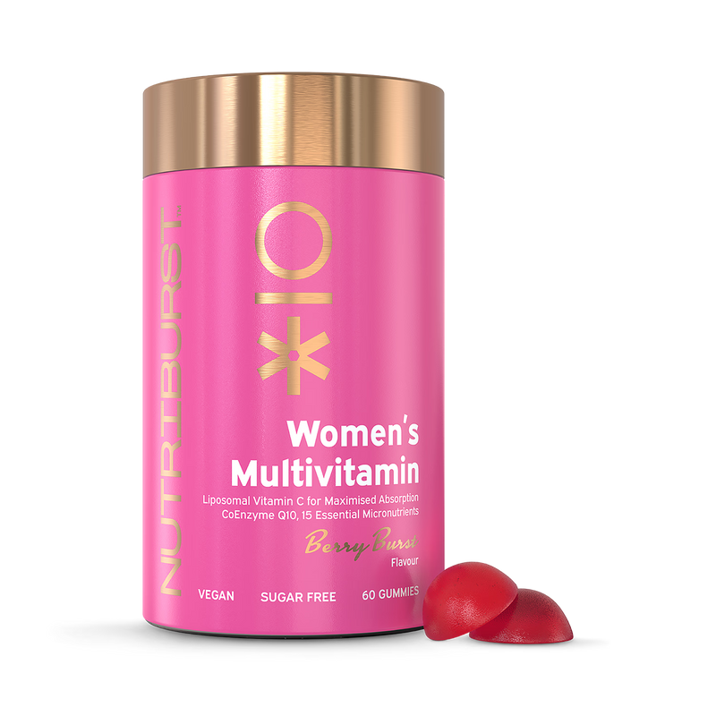 Nutriburst women's multivitamin gummies 60 count - imported from the UK