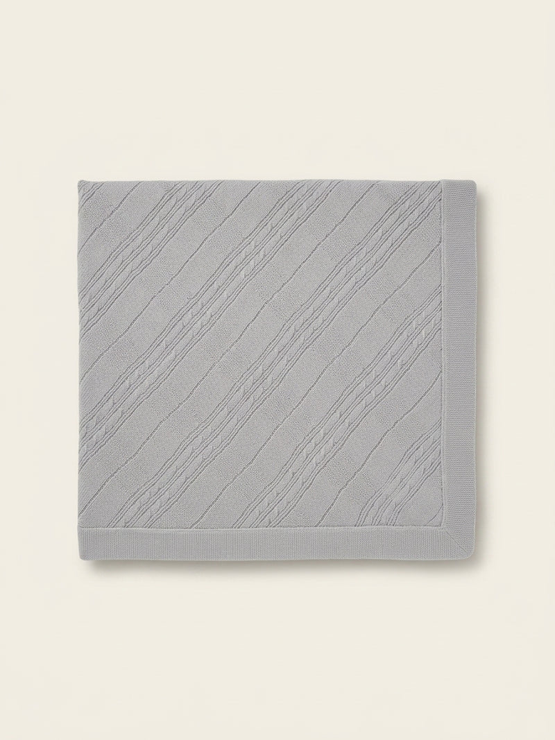 Burberry checked cashmere baby blanket 90cm, UK version