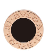 Harrods Bvlgari Bvlgari Rose Gold and Onyx Single Stud Earring- Buy online at McGrocer
