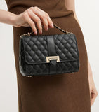 Aspinal of London Lottie small cross-body bag in grained leather, UK version