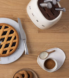 Smeg knife block set (British brand)