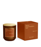 Maison Francis Kurkdjian scented candle with amber and vanilla notes, 300g, imported from the UK