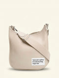 Hermès Evelyne cross body bag in red clemence leather, imported from the UK