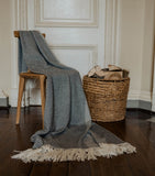 Araminta Campbell alpaca blend Willow Throw 150x230cm - British product