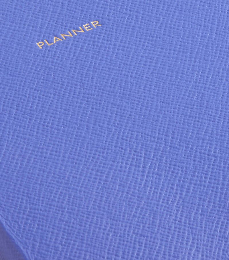 Smythson Soho undated leather planner 19.5 x 14 cm, imported from the UK