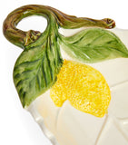Les-Ottomans lemon starter plate, UK version