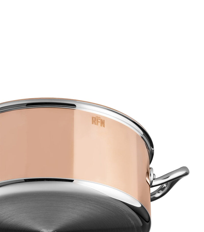 Ruffoni copper casserole pan 22cm, imported from the UK