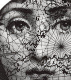 Fornasetti Tema e Variazioni No. 94 wall plate 26cm - British product