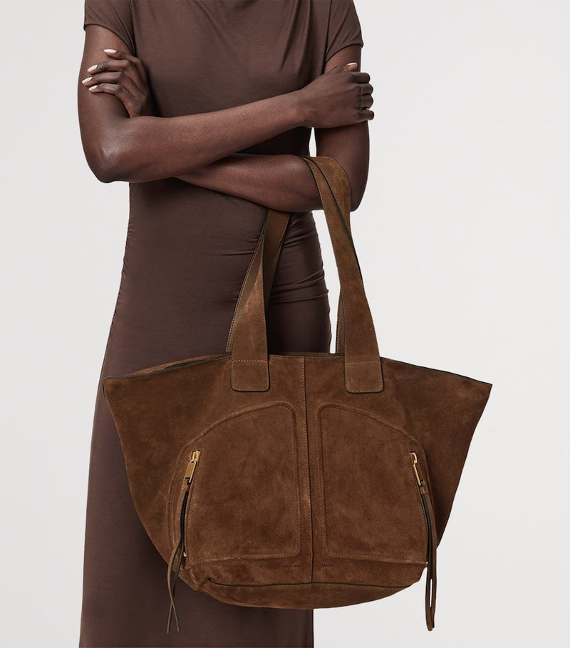 AllSaints Suede Jean Rey Tote Bag - British product