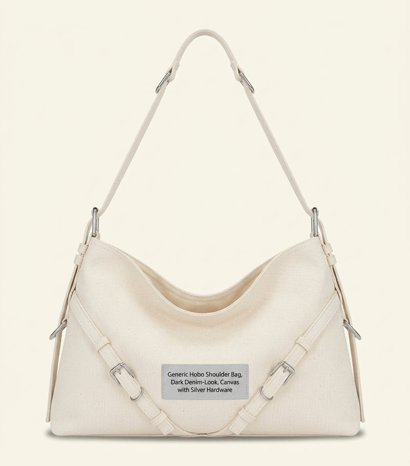 Givenchy Voyou denim shoulder bag, imported from the UK