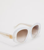 LOEWE acetate pentagon bevelled sunglasses, UK version