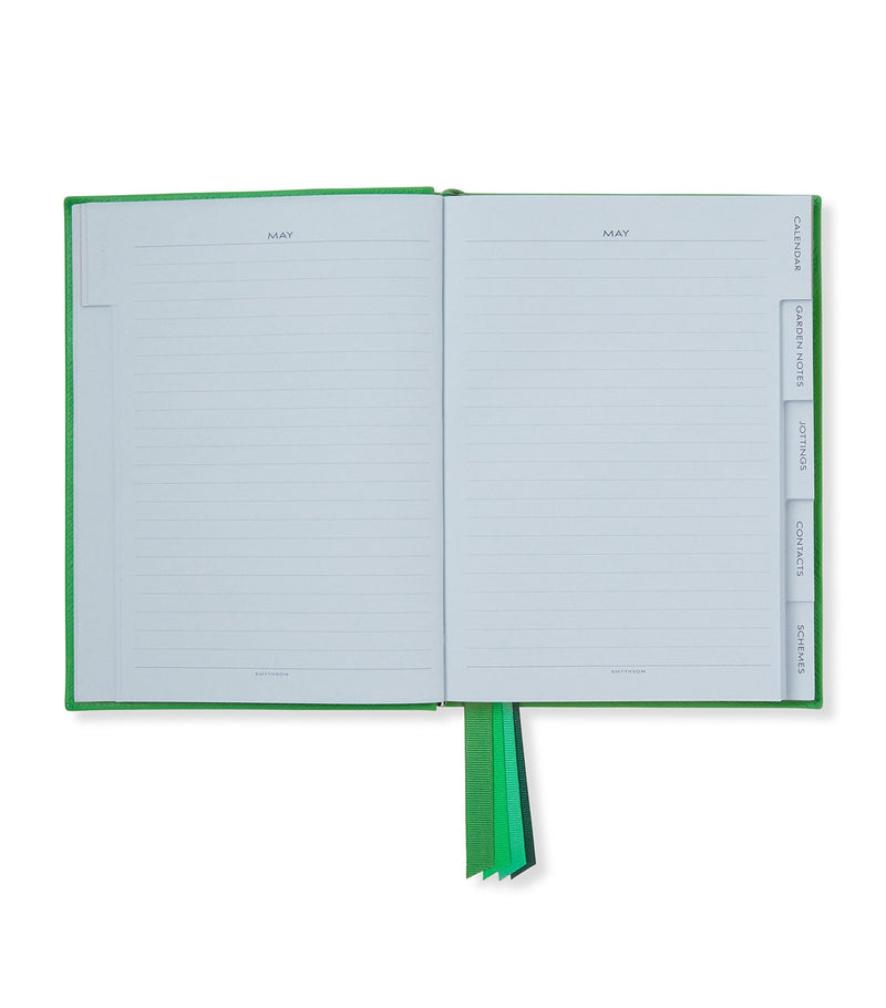 Smythson Soho Garden Journal diary (British brand)