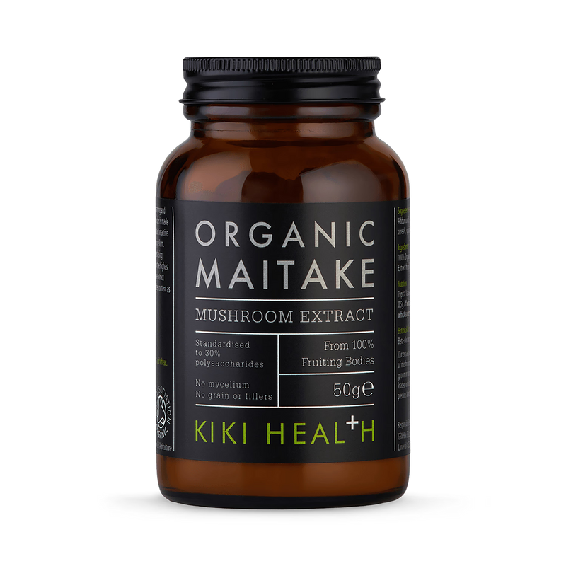 KIKI Health Organic Maitake Mushroom Extract Powder 50g, imported from the UK