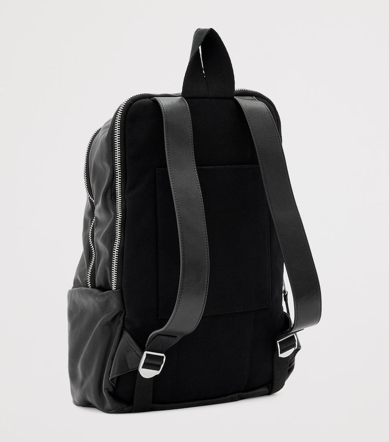 AllSaints Finn leather backpack H48cm - British product