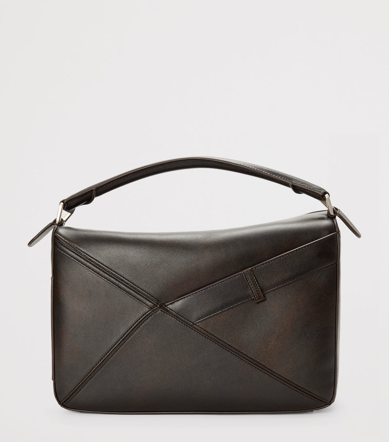 LOEWE Puzzle bag Large Panta Top-Handle, imported from the UK