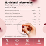 WeightWorld Apple Cider Vinegar Gummies 1000mg 90 gummies, imported from the UK