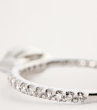SHAY white gold diamond solitaire marquise ring, imported from the UK