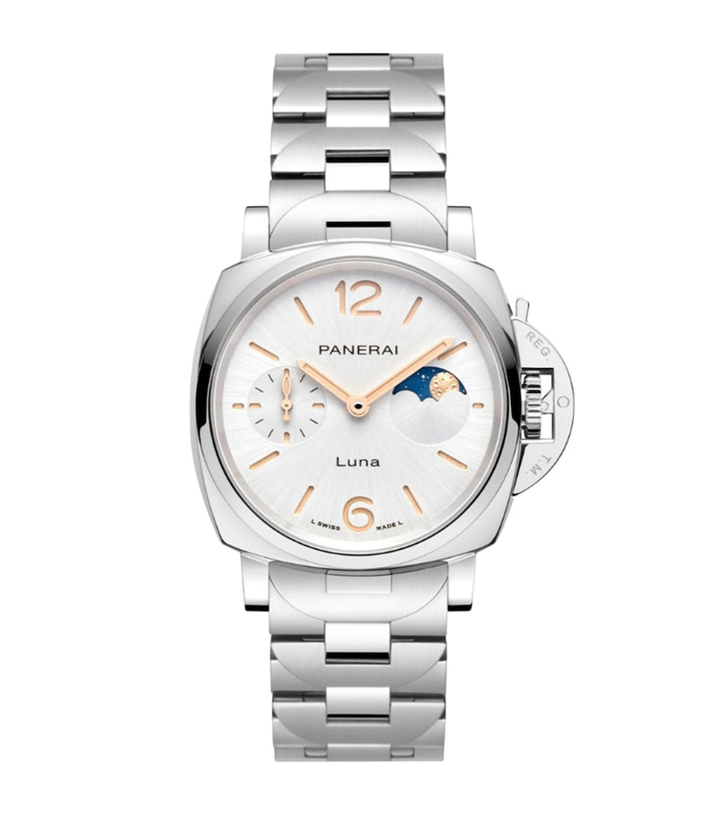 Panerai Luminor Due Luna moonphase watch 38mm (British brand)
