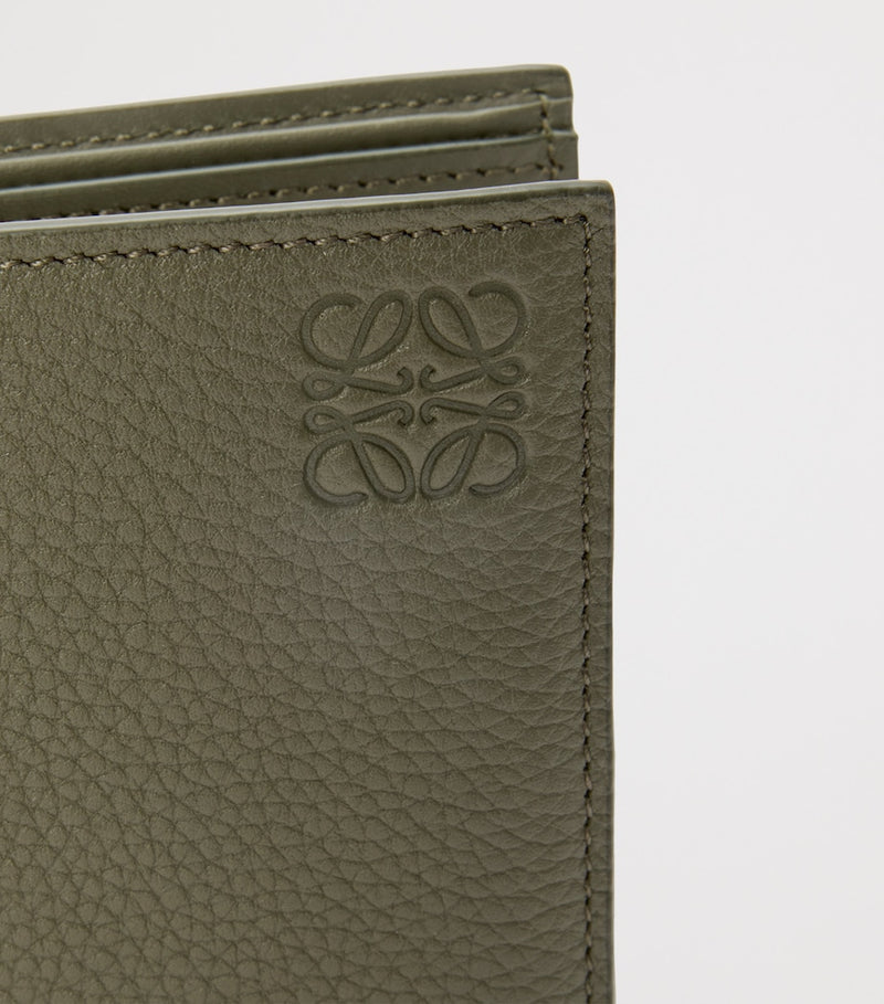 LOEWE bifold wallet in shiny nappa calfskin (British brand)