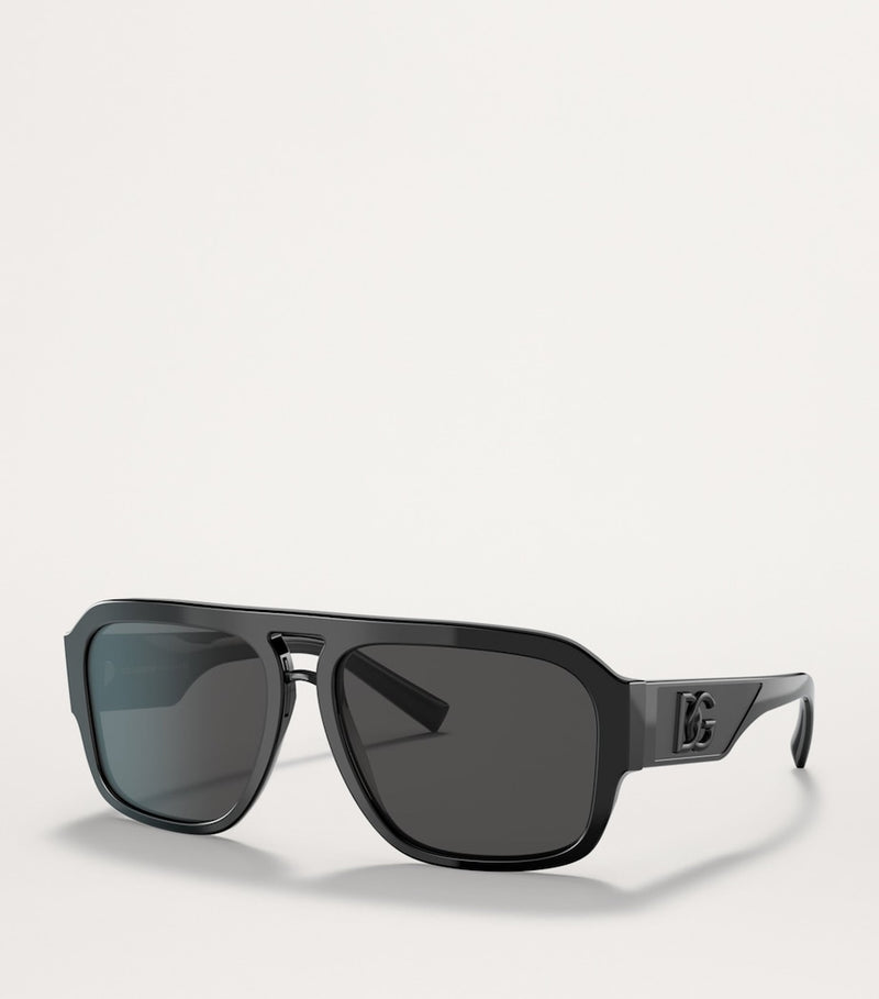 Dolce&Gabbana acetate aviator sunglasses - British product