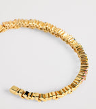 Suzanne Kalan Frenzy bangle with diamonds and rainbow sapphires - British product
