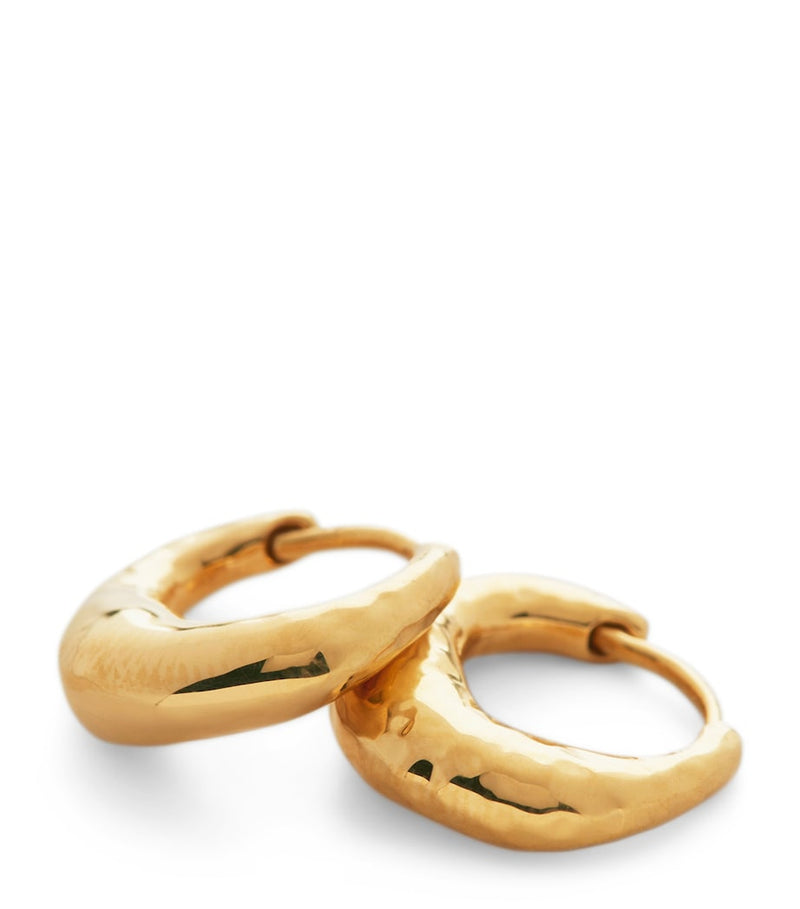 Monica Vinader Deia huggie earrings 1.5cm (British brand)