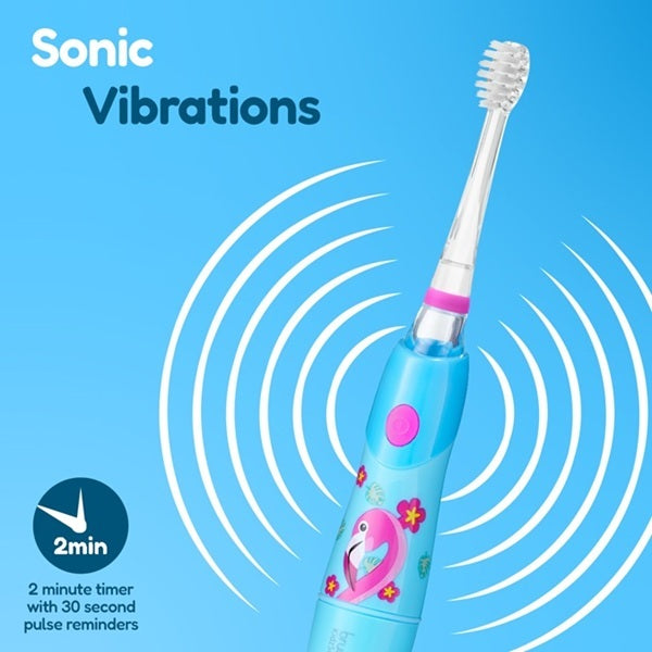 Brush Baby Flamingo Kids Electric Toothbrush - British product