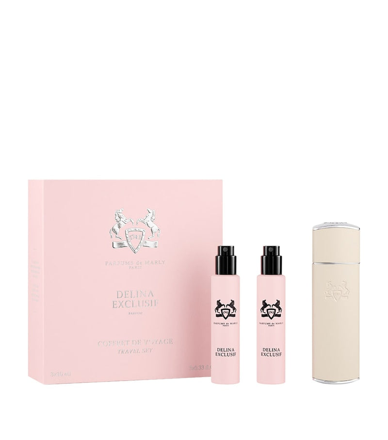 Parfums de Marly Delina Exclusif travel set 3x10ml, imported from the UK