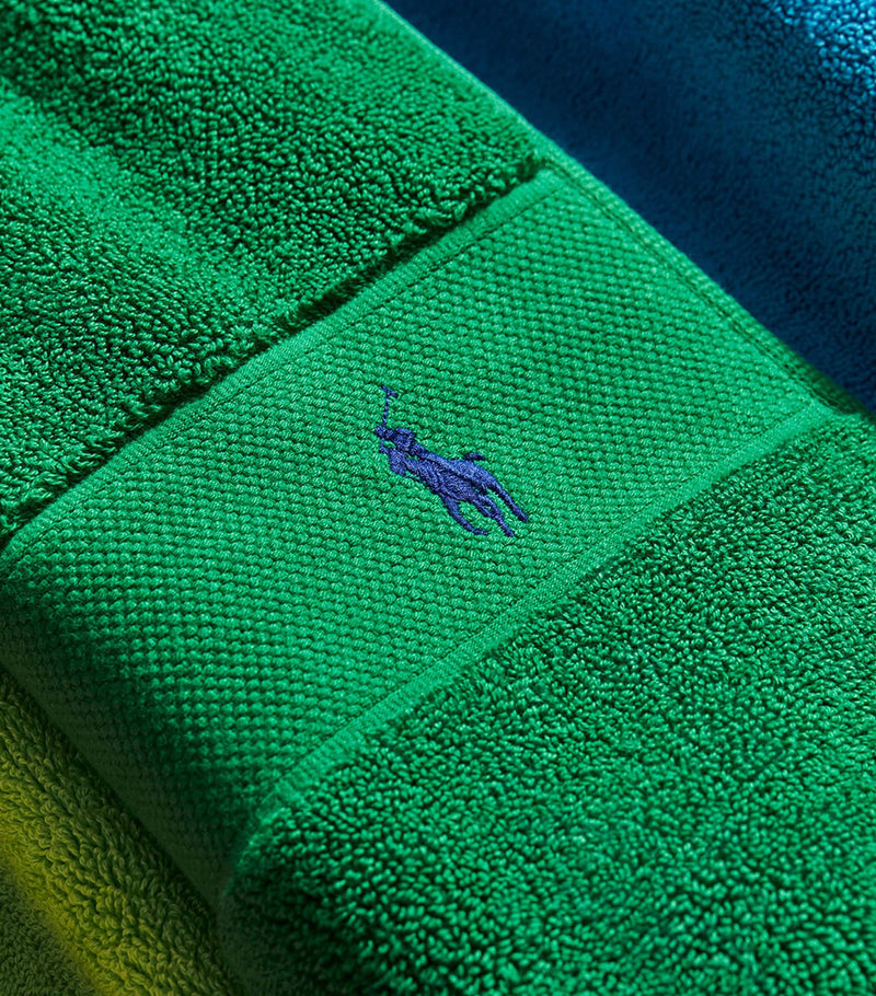 Ralph Lauren Polo Player bath towel 70cm x 140cm, imported from the UK