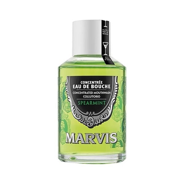 Marvis Spearmint Mouthwash 120ml, imported from the UK
