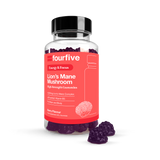 Holland & Barrett fourfive Focus & Energy Lion's Mane 4000mg 60 Berry Gummies- Buy online at McGrocer