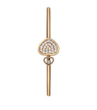 Chopard Happy Hearts rose gold diamond bangle, imported from the UK