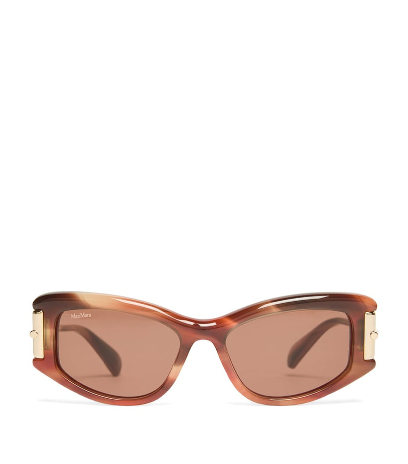 Max Mara cat-eye sunglasses acetate British product
