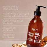 Veoli Botanica Oil to Milk cleansing oil 290ml (British brand)