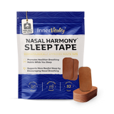 Holland & Barrett Inner Vitality Nasal Harmony Sleep Tape Mouth Tape 32 Strips- Buy online at McGrocer
