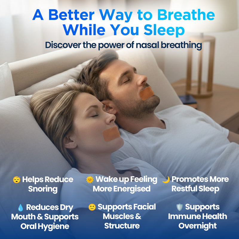 Inner Vitality Nasal Harmony mouth tape 32 strips, UK version