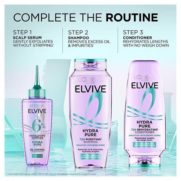 L'Oréal Paris Elvive Hydra Pure Conditioner 200ml