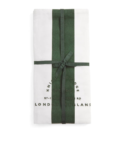 Harrods Harrods Cotton Stripe Fabric Napkins Set of 4- Buy online at McGrocer