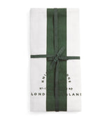 Harrods Harrods Cotton Stripe Fabric Napkins Set of 4- Buy online at McGrocer
