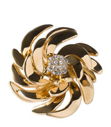 Harrods Miu Miu Crystal-Embellished Brooch- Buy online at McGrocer