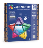 Connetix light-up star pack 8 pieces, imported from the UK