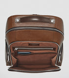 Aspinal of London Pebble Leather Reporter backpack, imported from the UK