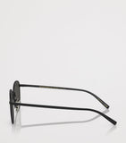 Oliver Peoples titanium Rynn square sunglasses, imported from the UK
