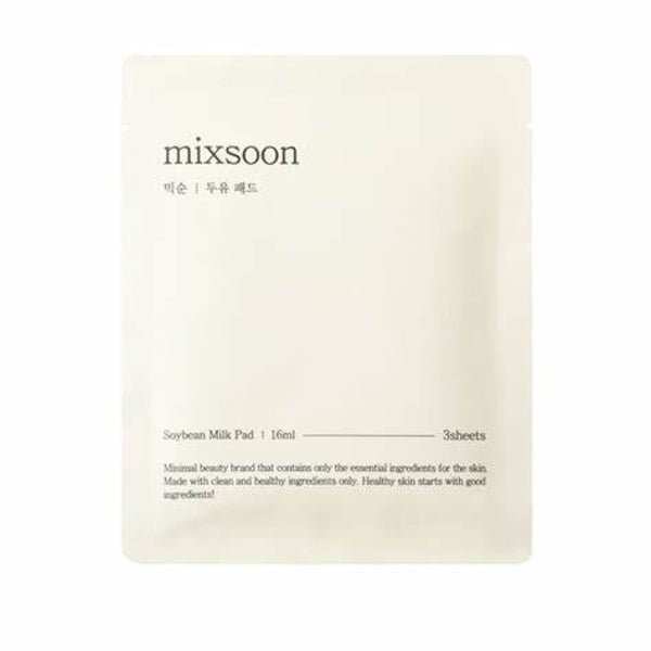 Mixsoon soyabean milk pads 3 count, imported from the UK