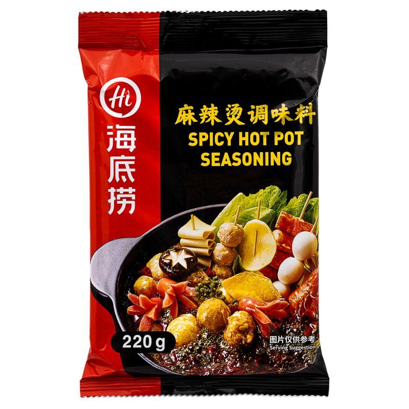 Haidilao spicy hot pot soup base - British product