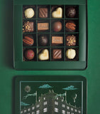 Harrods chocolate truffle selection box with assorted fillings 205g - British product