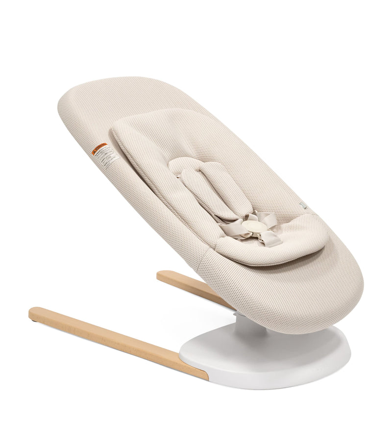 Stokke Yoga baby bouncer swing with beechwood base - British product